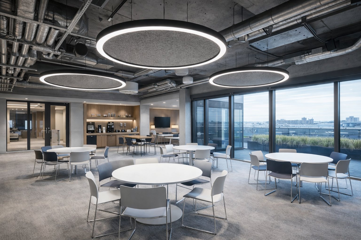 Espace restauration OLONDA acoustique